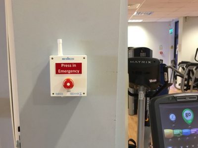 Leisure Centre and Gym Emergency Button Alarm